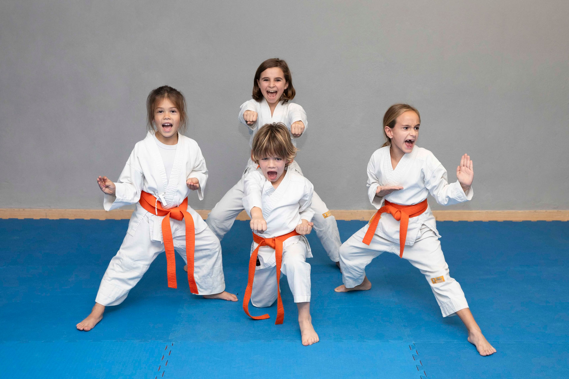 Escuela de artes marciales para niños en la Eliana